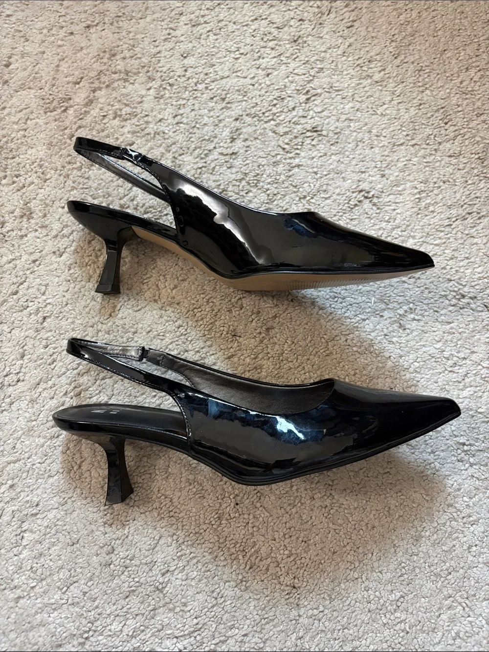 Mix No. 6 pointed heel